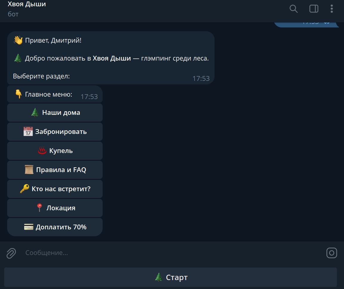 Telegram-бот по техническому заданию